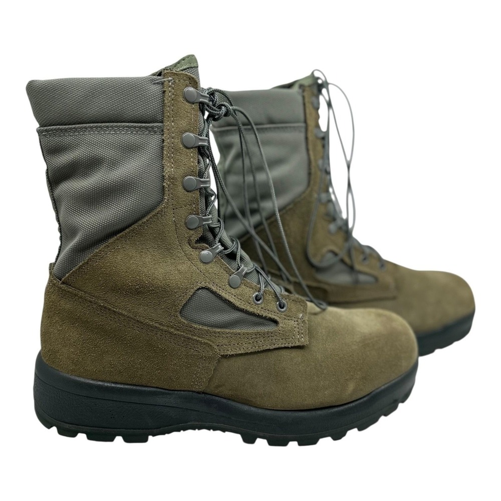 Men's Belleville USA Combat Boots 12.5R AFTW Temperate Weather NWOT Retail Pulls